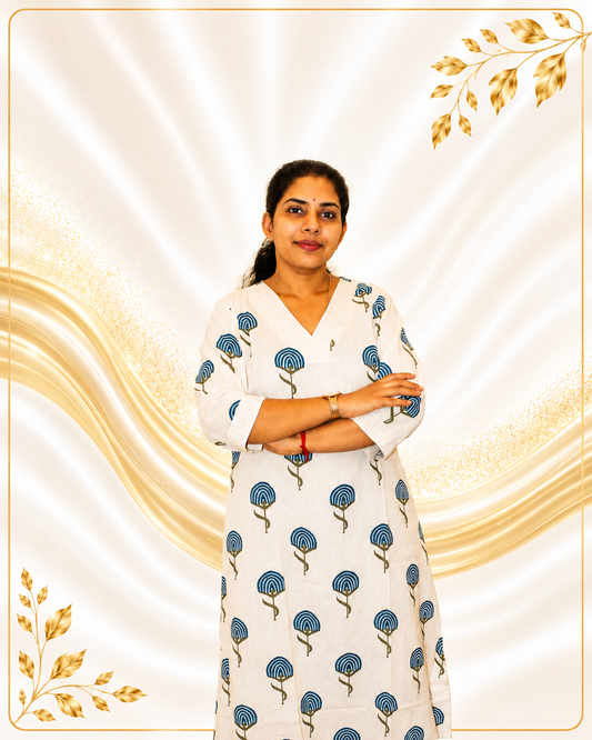 Rich Fabric Floral Prints Anarkkali with Palazzo