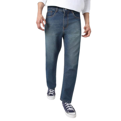 Straight Fit Denim Jeans - Image 2
